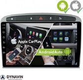 Dynavin Navigatie Peugeot 408 dvd carkit usb android 13 draadloos apple carplay 64GB