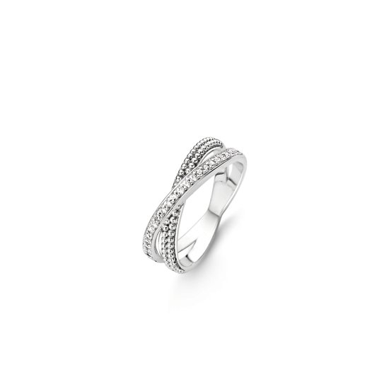 TI SENTO Milano Ring 12020ZI - Maat 60 (19 mm) - Gerhodineerd Sterling Zilver