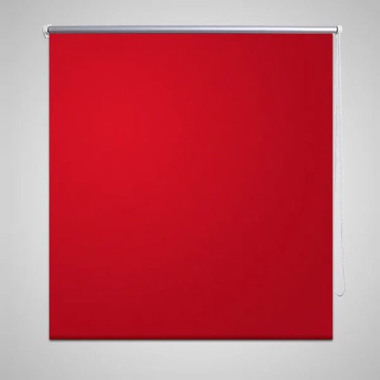 The Living Store Verduisterend Gordijn - 120 x 230 - Thermische Eigenschappen - Rood