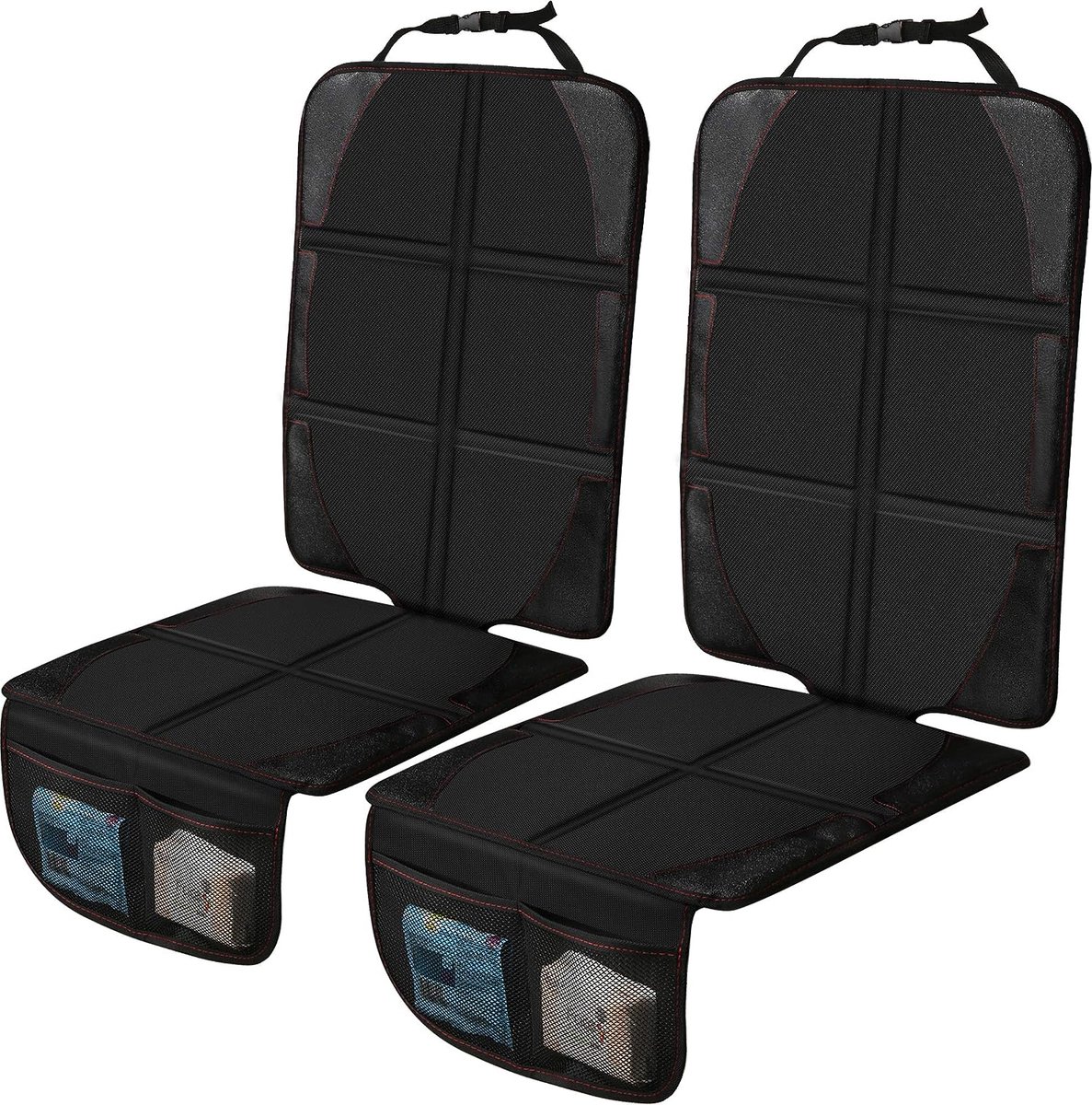 Lot De 2 Protection Housse Dossier Arrière Siège Auto Voiture