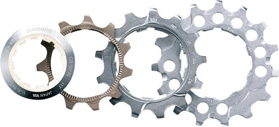 Cassette 9 speed Shimano Deore XT CS-M770 11-34T van Shimano — afbeelding 5