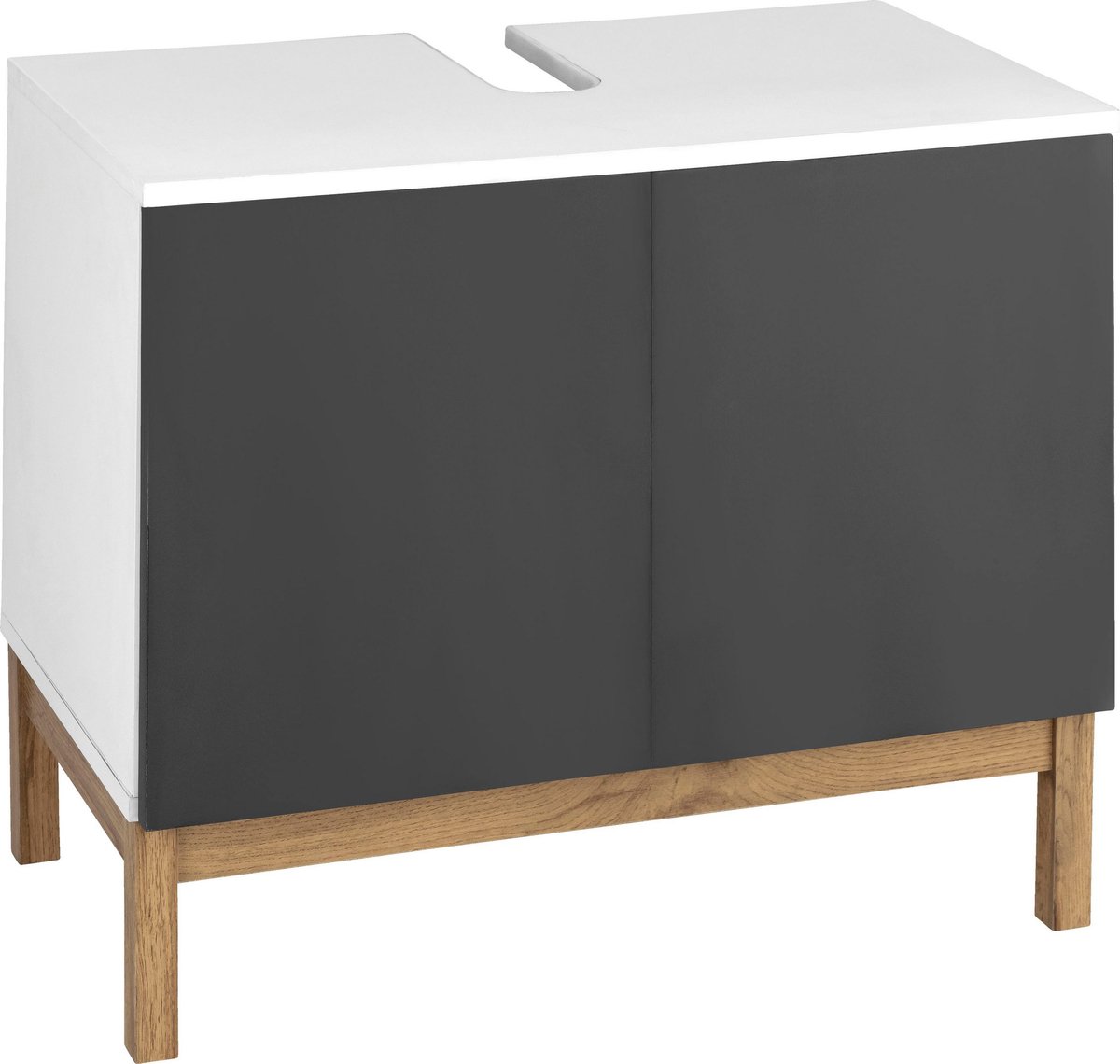 Chris-Kast - 1-Deur 1-Lade - Zwart