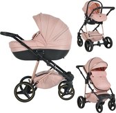 Cangaroo Florence Pink 3-in-1 Kinderwagen incl. Autostoel 109995