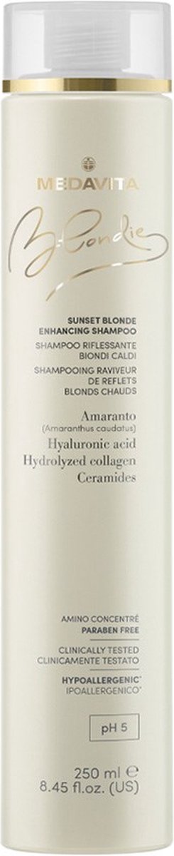 Medavita Blondie Sunset Blonde Enhancing Shampoo Blond Haar 250ml