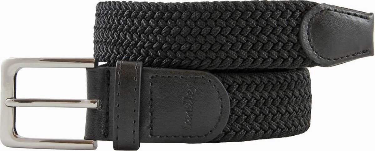 Riem Heren 2 stuks, KEMISANT Elastische gevlochten riem Dames Heren Stoffen riem Gevlochten Stretch riem Golfrug 35mm(Beige/Antiek Blauw,140cm/52-56taille aanpassing