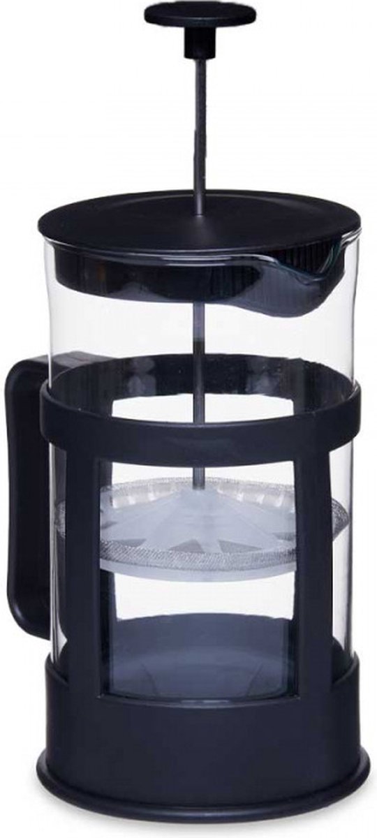 French Press 600ml - Koffiemaker - Espresso Maker - Aeropress - Koffiepers - RVS en kunstof - Borosilicaatglas - 600ML