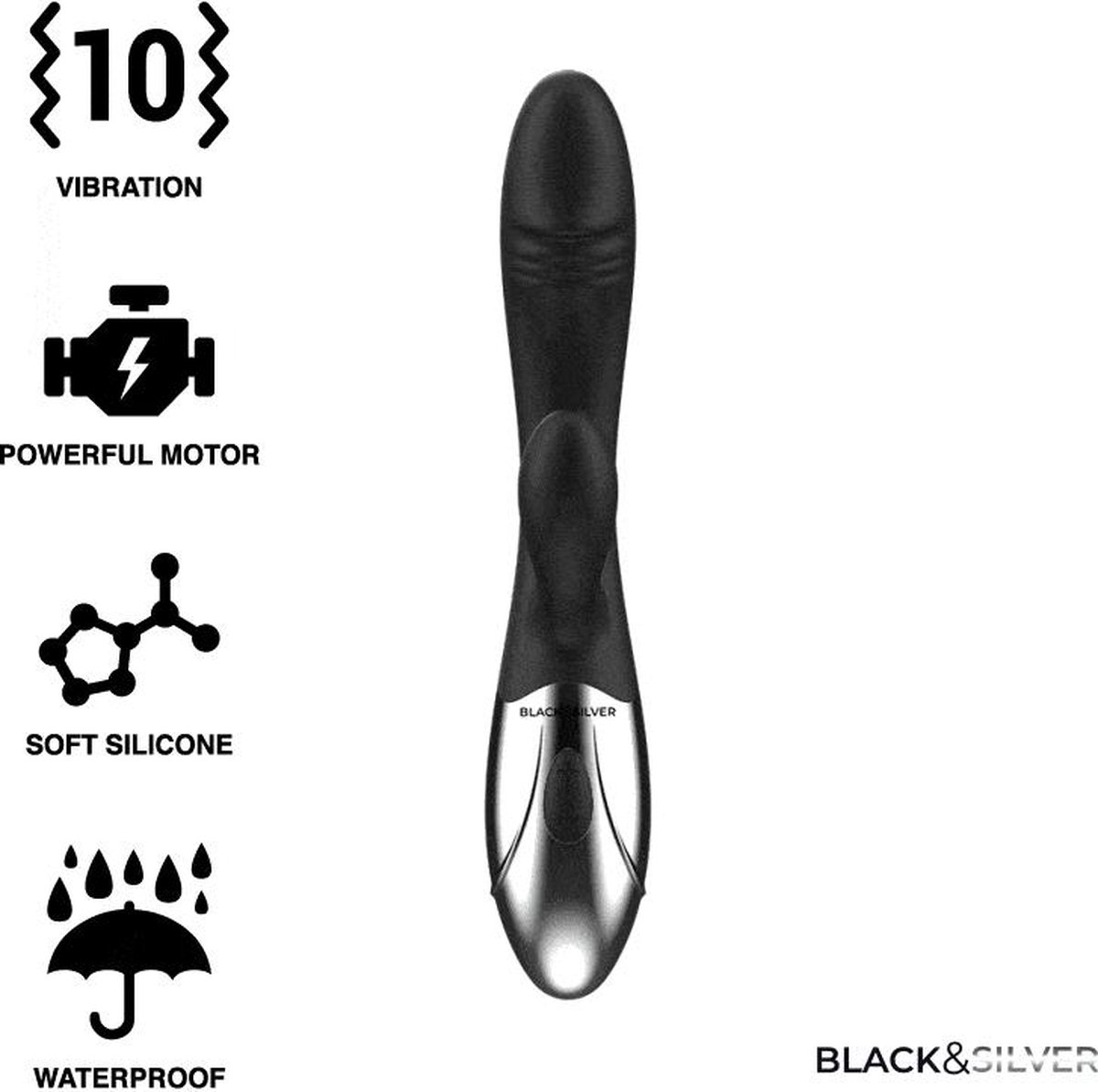 BLACK and SILVER | Black and silver Kaleb Stimulating Vibe