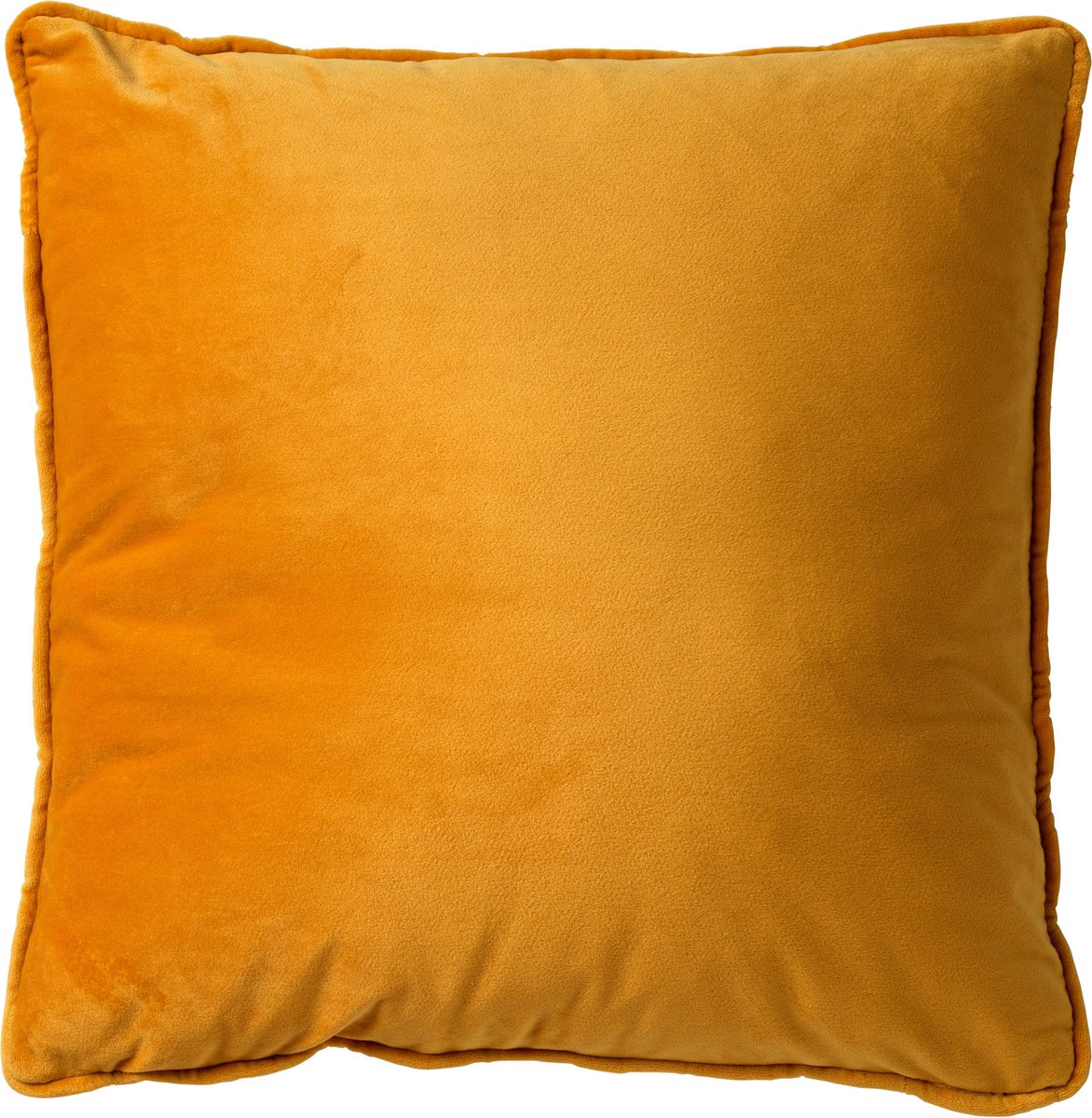 Dutch Decor FINNA - kussenhoes 45x45 cm - Eco Line - 100% gerecycled - Golden Glow - geel - met rits - zonder binnenkussen