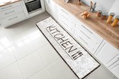 Kitchen Flycarpets Cuisine Runner 60X180 Cm - Marron - 60x180 cm
