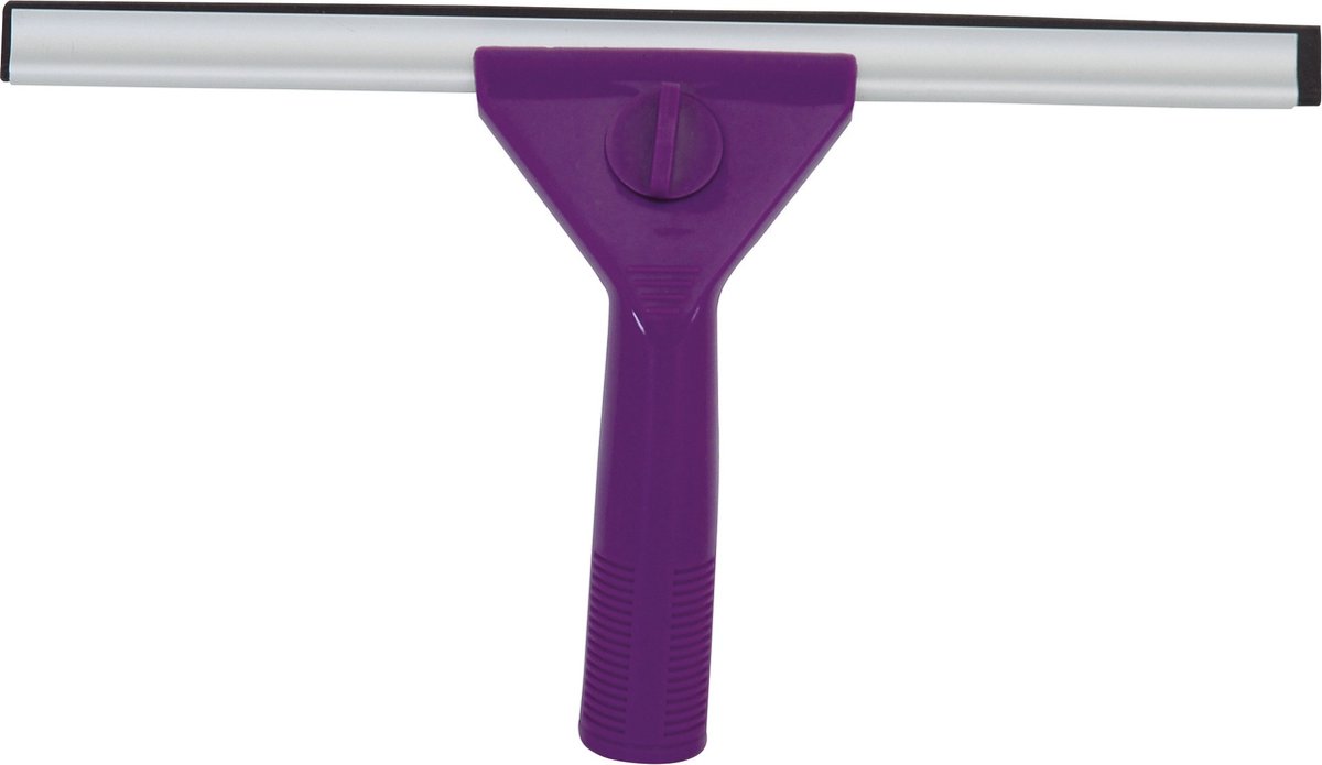 Goedkoopste MSV Raamwisser/raamtrekker - kunststof handvat - paars - 40 cm breed - douche wisser