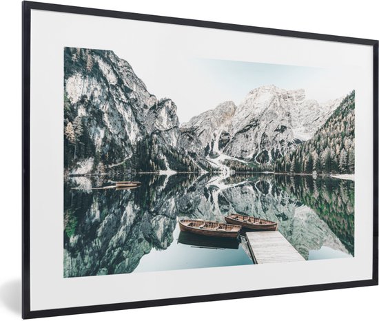 FrameYourWall® - Cadre photo avec affiche 60x90 - Hiver - Paysage