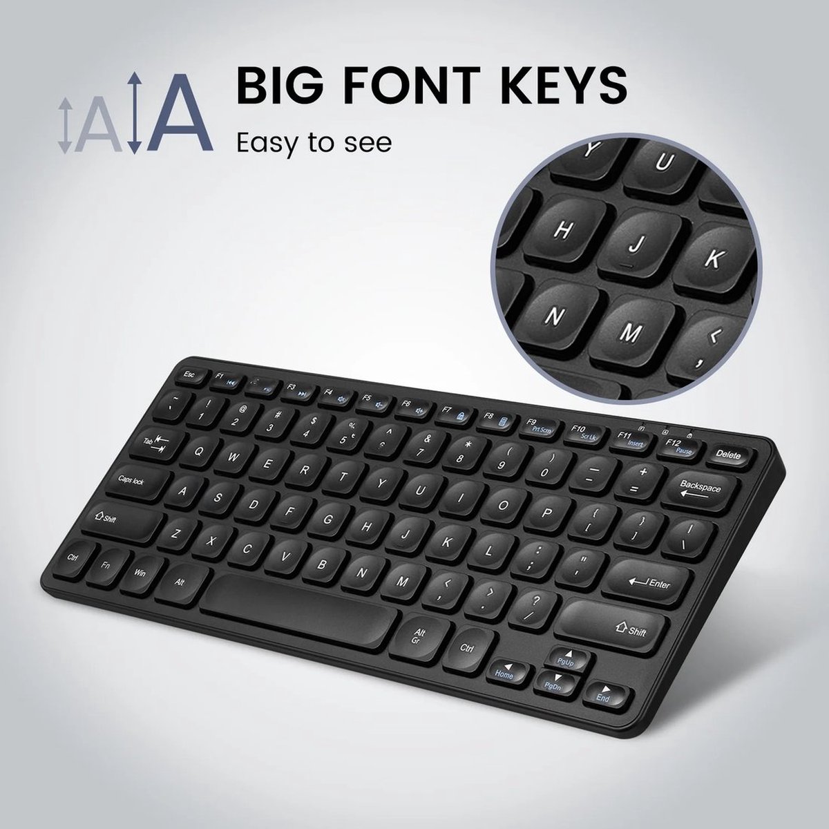 Perixx Periboard 416 - Compact Kantoor Toetsenbord thumbnail 2