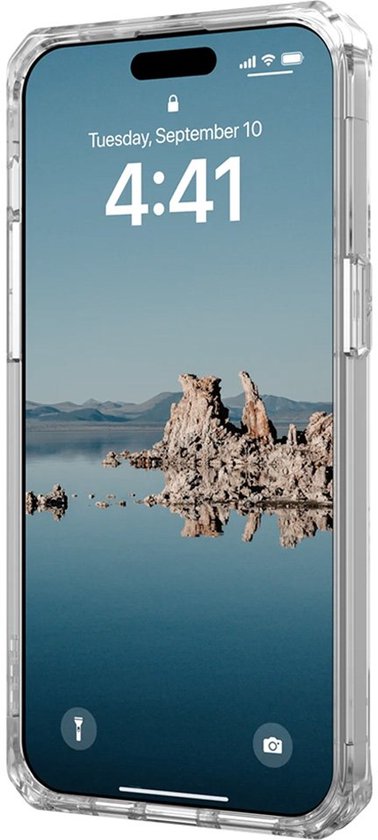 Urban Armor Gear Plyo Magsafe, Housse, Apple, iPhone 15 Pro, 15,5 cm (6.1"), Argent