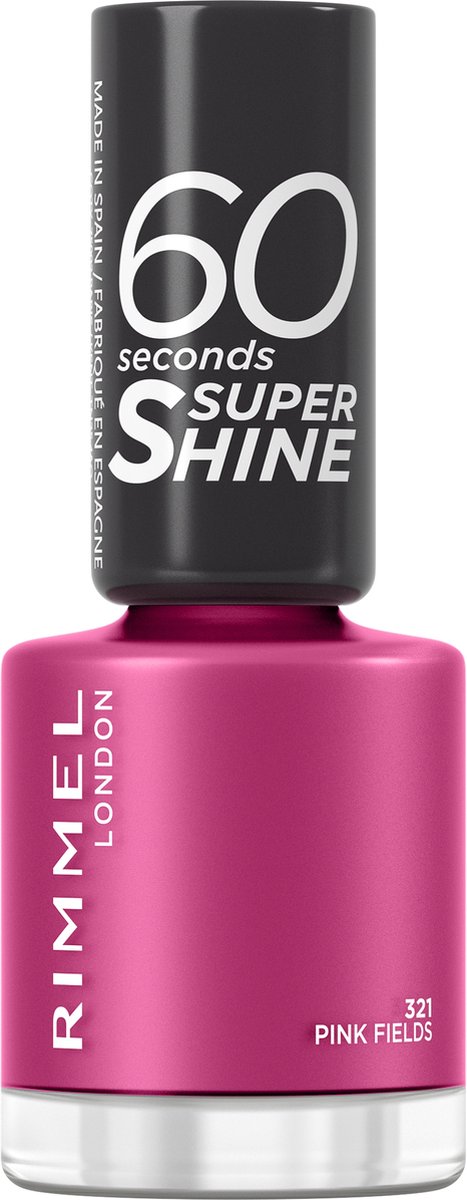 Rimmel 60 Seconds Super Shine Nagellak - 321 Pink Fiels - Rimmel London