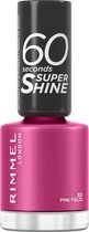 Rimmel 60 Seconds Super Shine Nagellak - 321 Pink Fiels