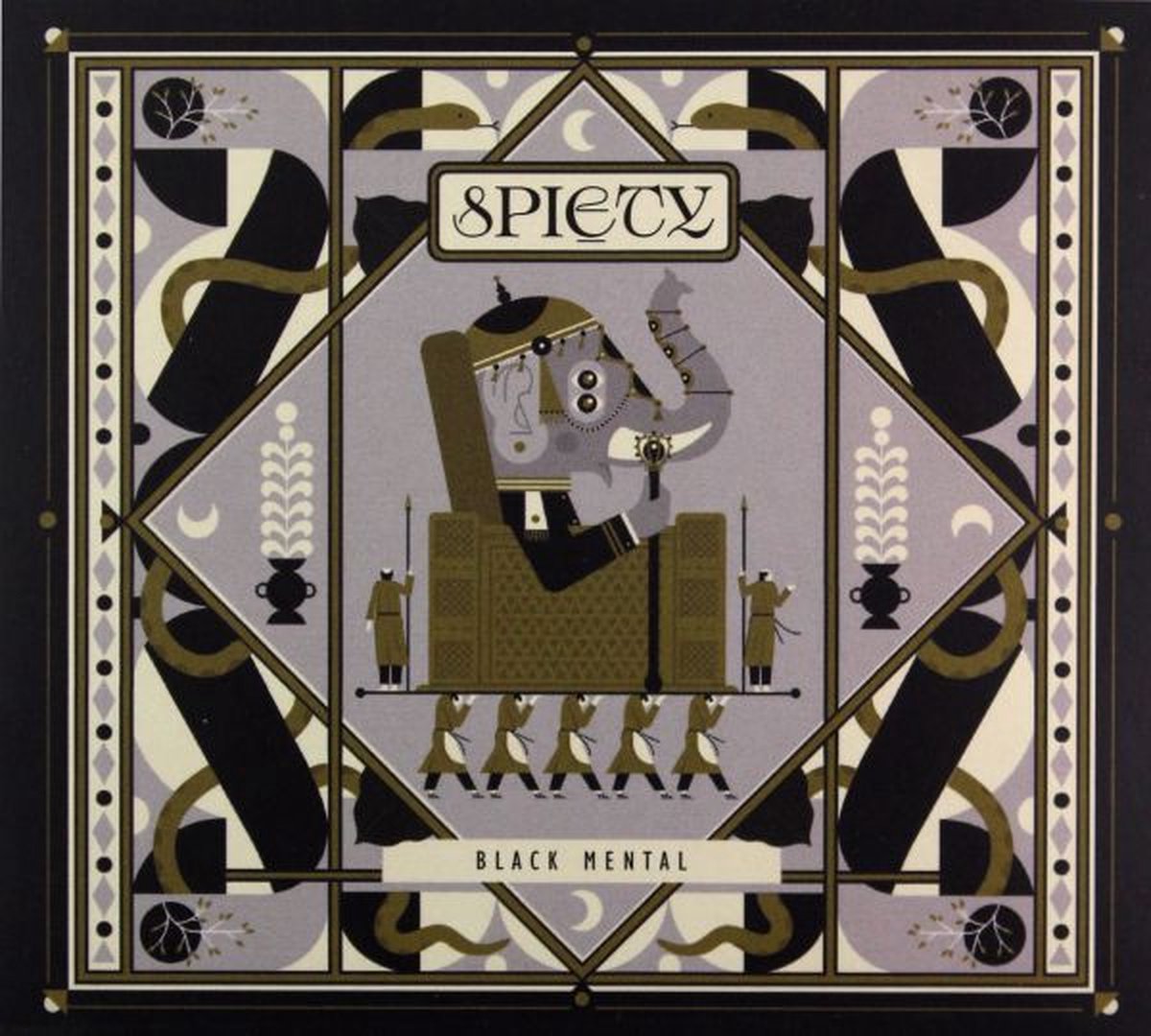 Spięty: Black Mental (digipack) [CD]