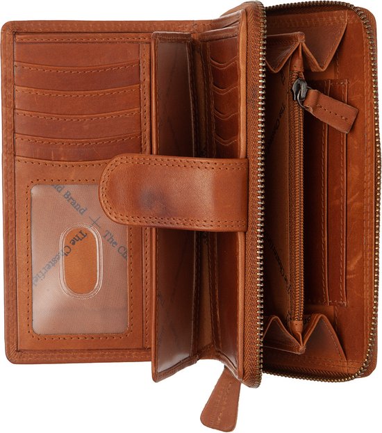 The Chesterfield Brand Porte-monnaie Charlotte Wallet Cognac Brun