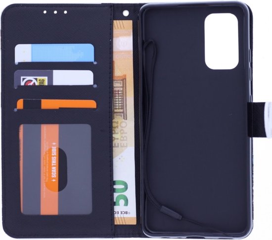 Bibliothèque LuxeBass avec impression adaptée pour Oppo Find X3 Neo - Don't Touch My Phone 3D - bibliothèque - couverture de livre - étui de livre - couverture de livre