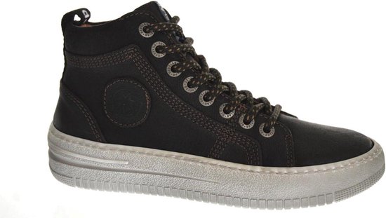 Develab 45915 Hoge sneakers - Jongens - Bruin - Maat 35