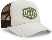 DEUS Shield Cord Trucker cap - White