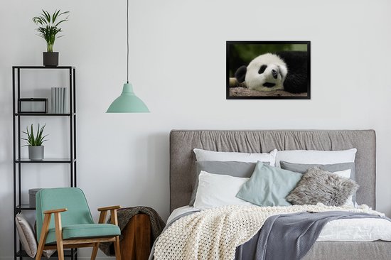 Panda endormi 60x40 cm