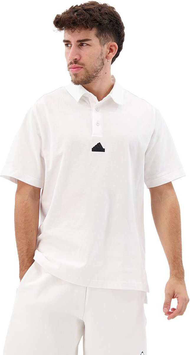 adidas Sportswear adidas Z.N.E. Premium Poloshirt Heren Wit