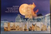 Bpost - 5 timbres - Expédition België - places de Malines