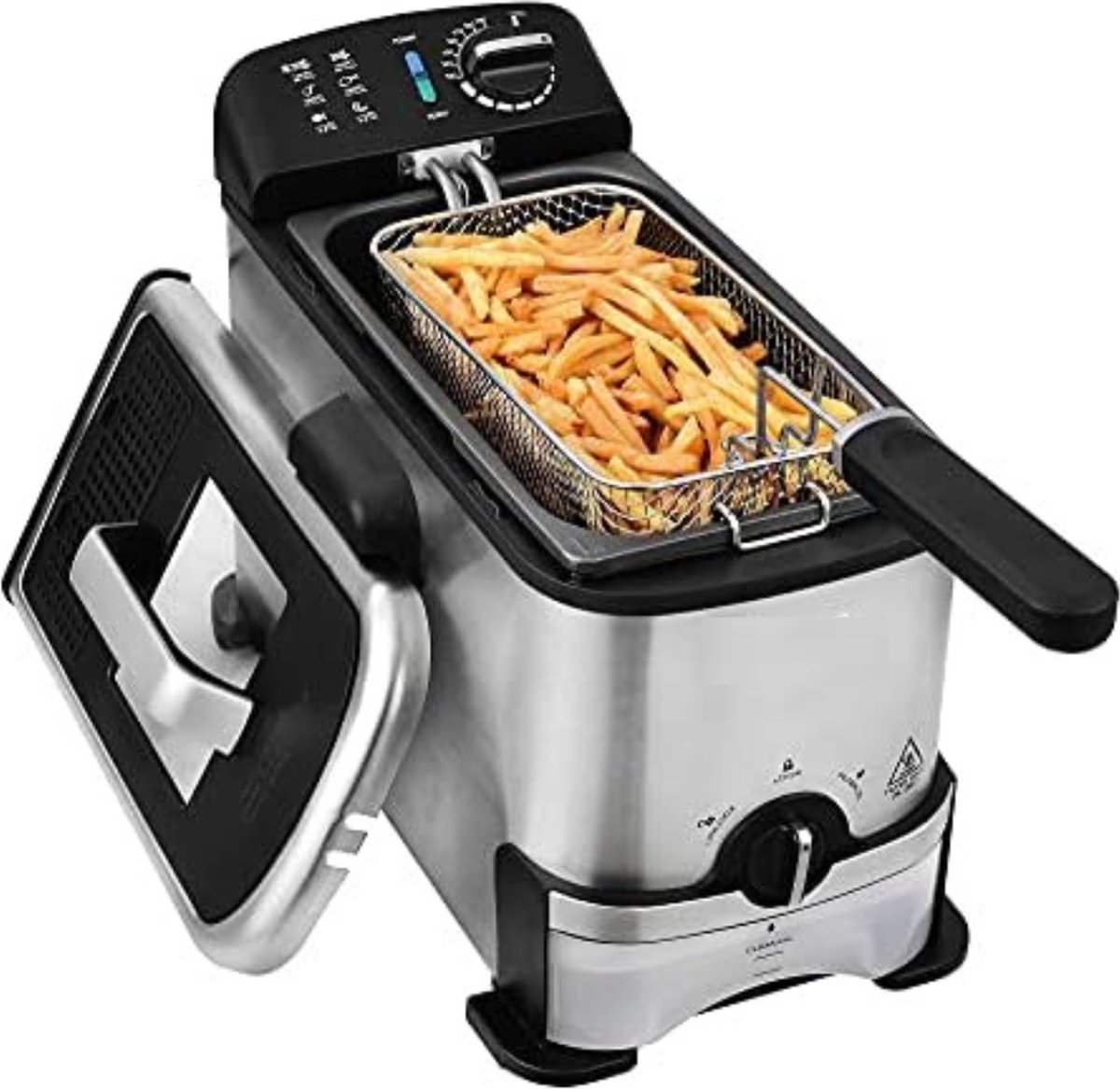 Friteuse 2000W - Friteuse 3L - Système Profilter - passe au lave-vaisselle