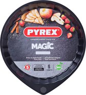 Moule à Four Pyrex Magic Circulaire Zwart Plat Ø 30 cm (6 Pièces)
