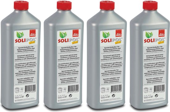 Solis Solipol Special Ontkalker - Ontkalker Koffiemachine - 4 x 1 Liter