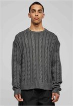 Urban Classics - Boxy Sweater/trui - 3XL - Grijs