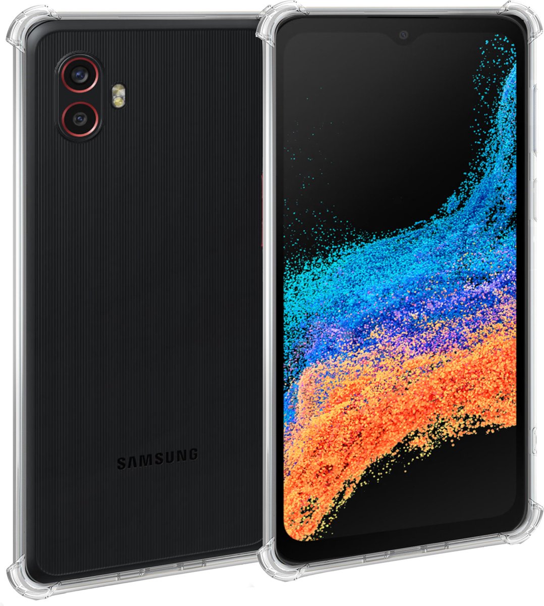 Geschikt voor Samsung XCover 6 Pro Hoesje – Shock Proof Case – Cover Transparant