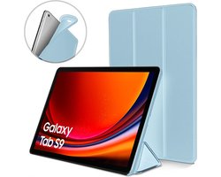 Geschikt voor Samsung Galaxy Tab S10 FE / S10 Lite / S9 FE / S9 Hoesje – Shock Proof Case – Cover Licht Blauw