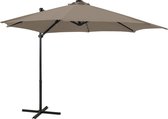 The Living Store Parasol Tuin LED 300x238 cm - Taupe