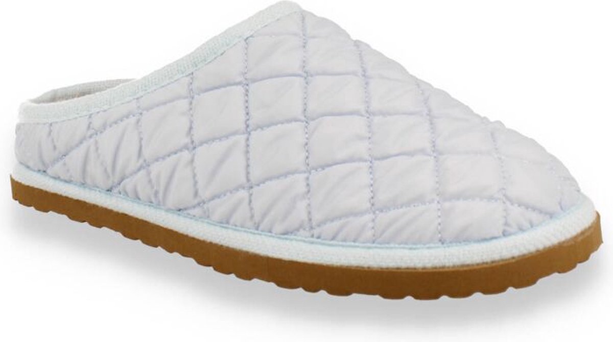 Double Heart Dames Pantoffel | Blauw | Maat: 40