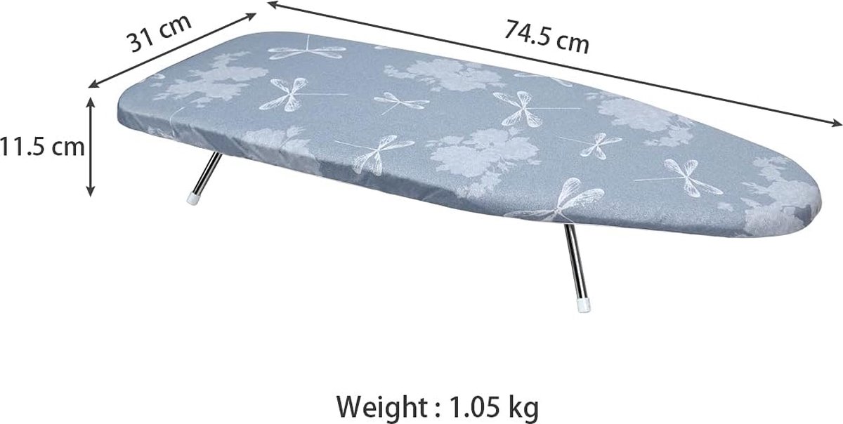 Mini table à repasser 73x31cm
