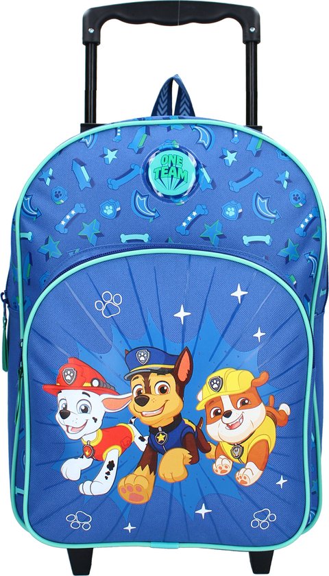 PAW Patrol - Rugzaktrolley - Pups On The Go - 12,7l - Blauw