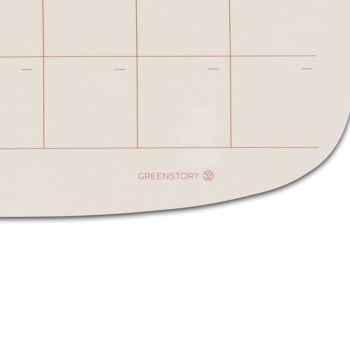 GreenStory - Tableau blanc collant - Planificateur mensuel de sous-main -  Biologique