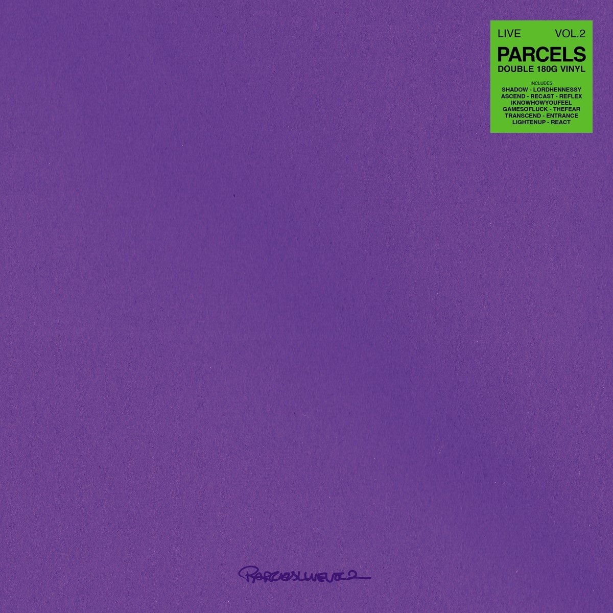 Parcels - Live Volume 2 (2 LP), Parcels, Muziek