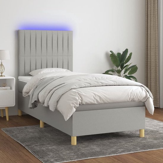 The Living Store Bed The Living Store Boxspring 100x200 - LED Strip