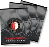 Feyenoord - A5 schrift - 3 Pak