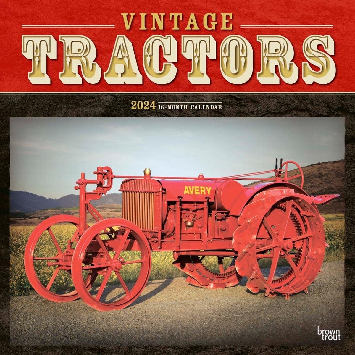 Calendrier des tracteurs Vintage 2024