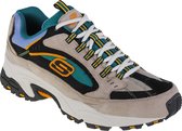 Skechers Stamina-Cutback 51286-WMLT, Homme, Wit, Baskets pour femmes, taille: 43