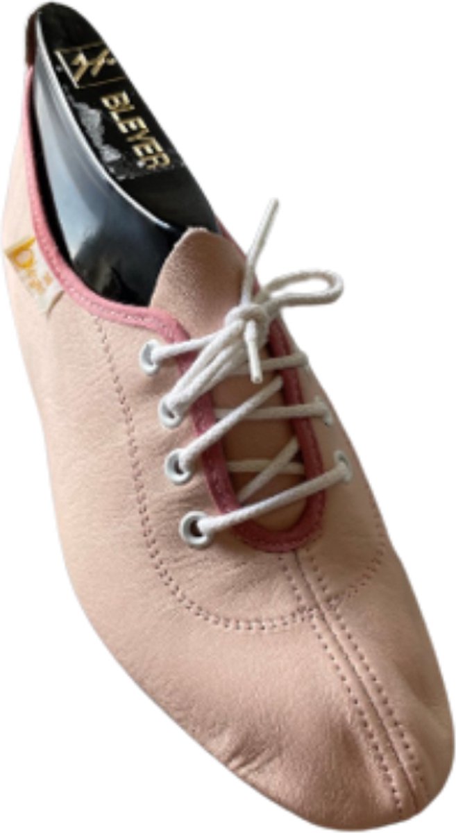 Bleyer - Jazz ballet pantoffel - Roze - Opgezette hak - maat 40