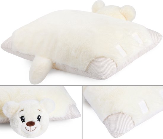 Inware 7800 - Kussen knuffelig schaap, crème, 40 x 25 cm Inware 7800 - Kussen knuffelig schaap, crème, 40 x 25 cm