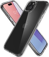 Spigen Ultra Hybrid Case hoesje geschikt voor iPhone 15 - Crystal Clear