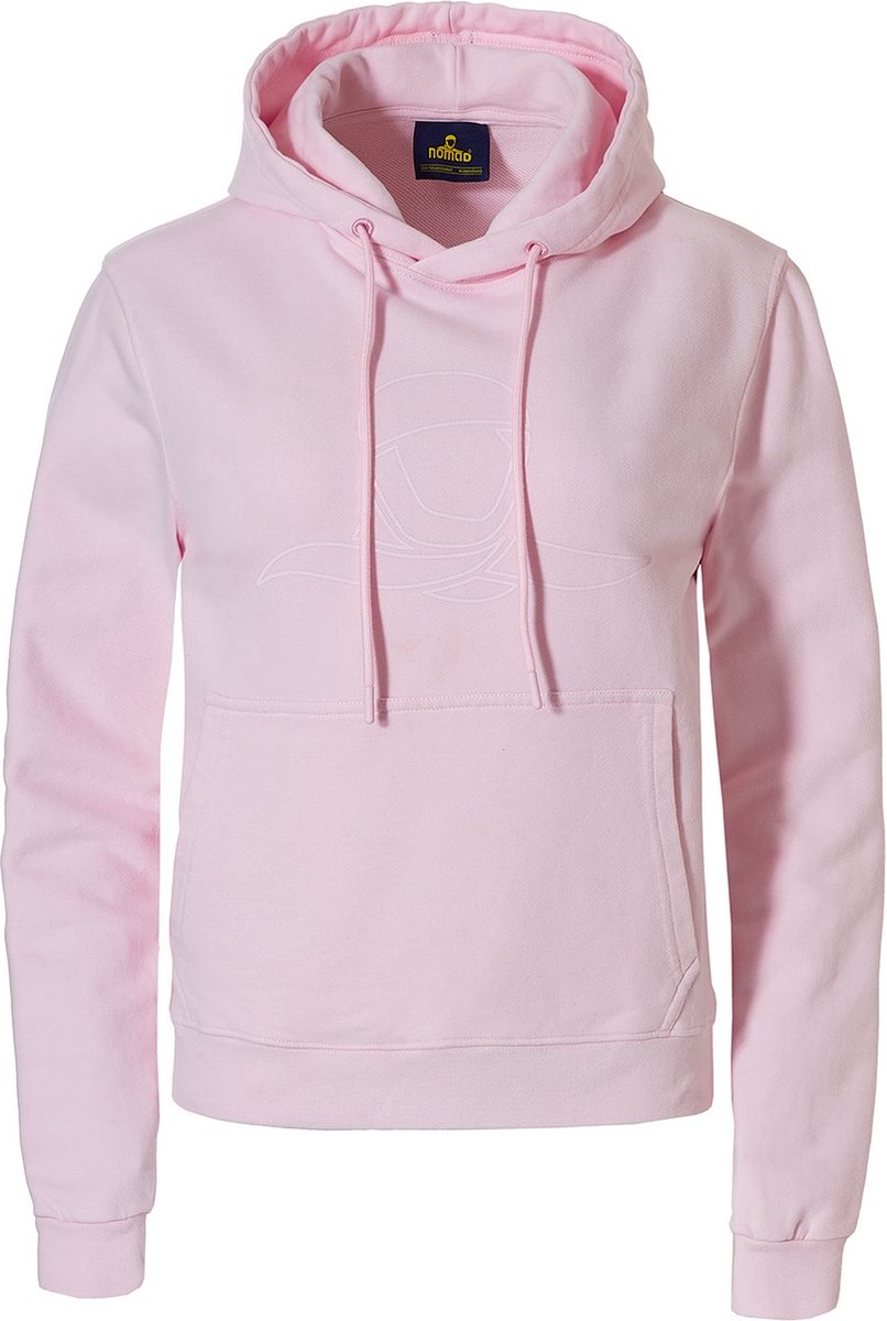 NOMAD® Rolleston Hoodie Dames 100% Biologisch katoen Capuchon Super Comfortabel Roze