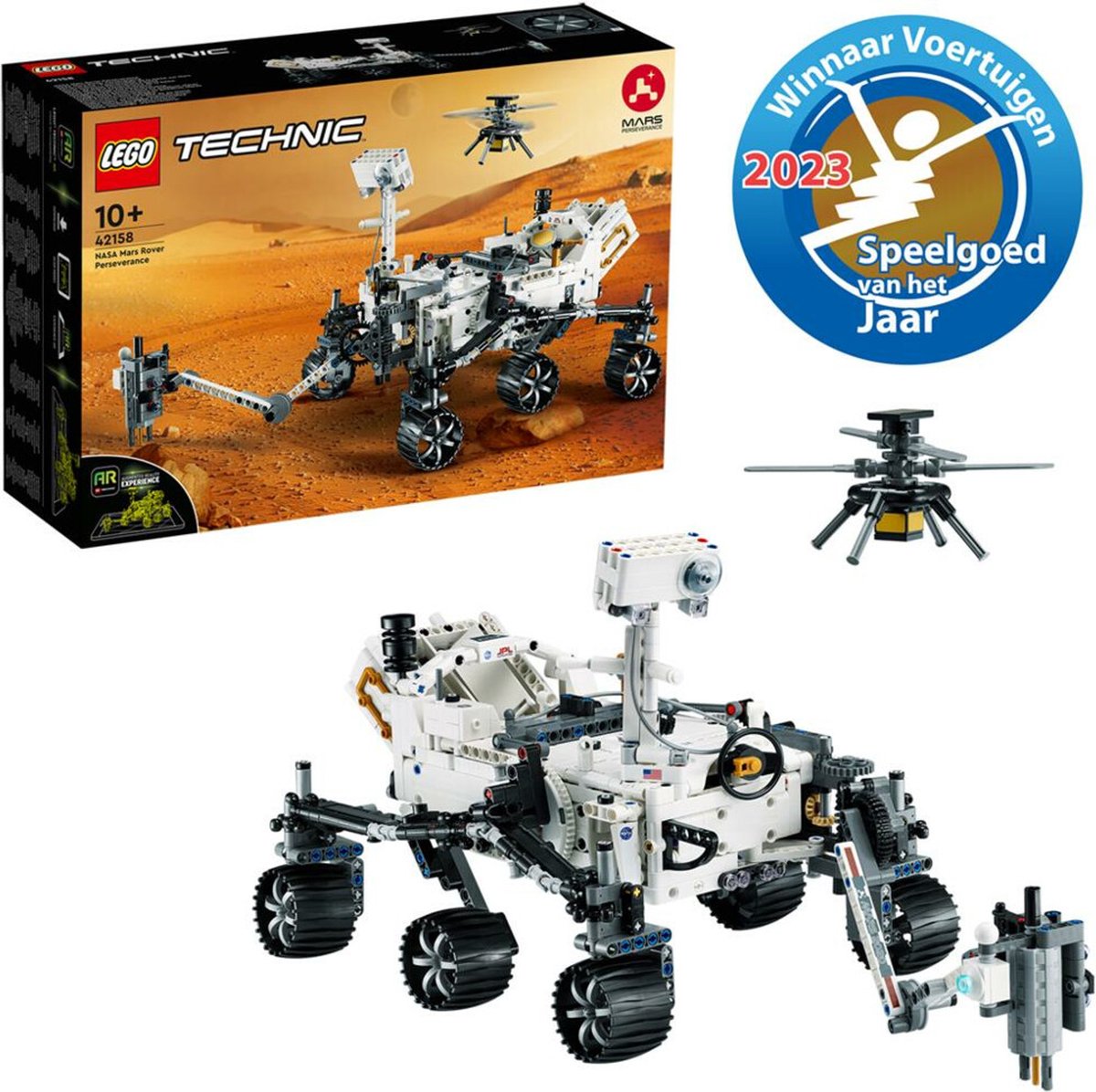 LEGO Technic NASA Mars Rover Perseverance Ruimte Set - 42158 — afbeelding 19
