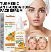 Zeer effectieve kurkuma creme gezichts serum voor anti aging, verminderd huidveroudering, vlekken huiduitslag acne met natuurlijke ingredienten