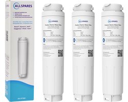 AllSpares Waterfilter (3x) voor Koelkast geschikt voor Bosch Siemens Neff UltraClarity 11034151 - 11028820 - KB1000
